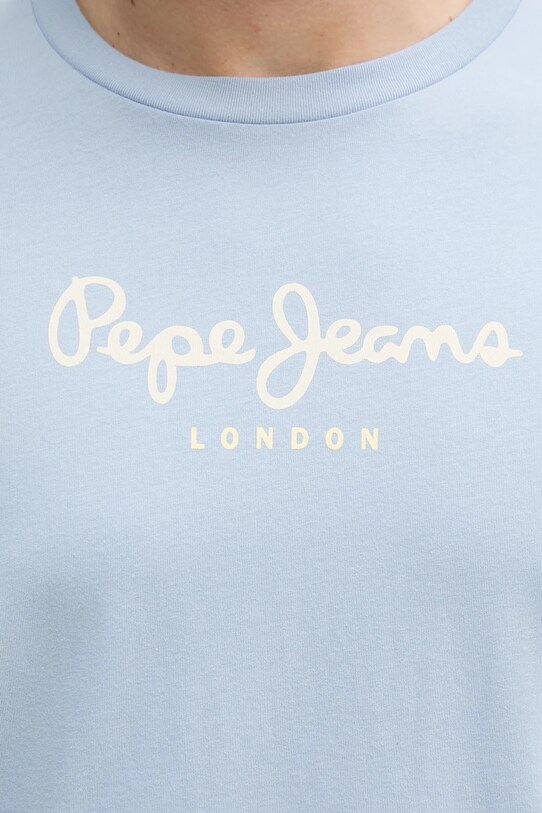 Pepe Jeans tricou din bumbac PM509979 albastru