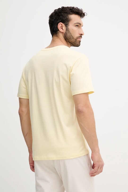 Pepe Jeans t-shirt bawełniany PM509979 żółty AW25