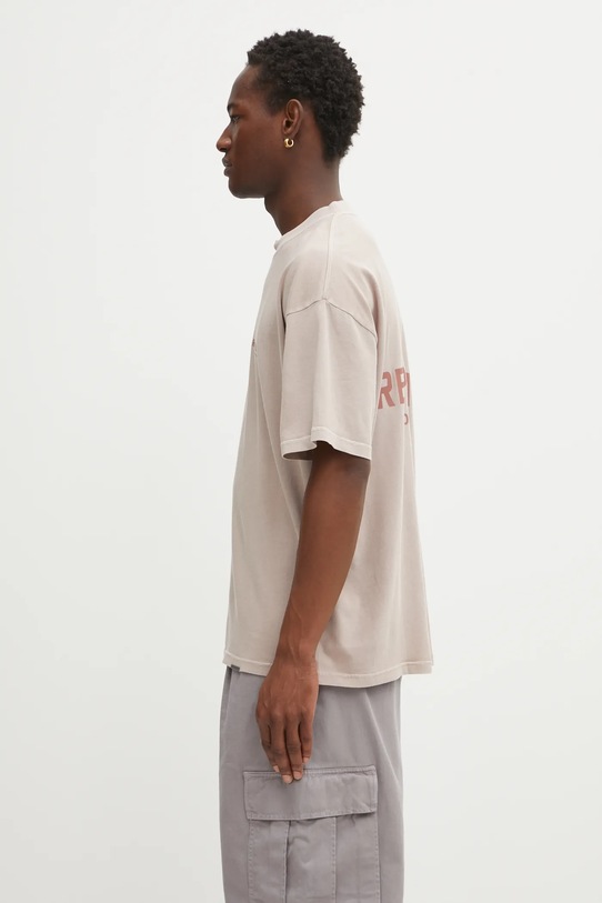Represent cotton t-shirt Owners Club OCM41114 beige AW25