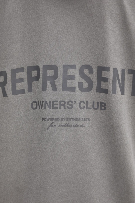 Represent tricou din bumbac Owners Club gri OCM41114
