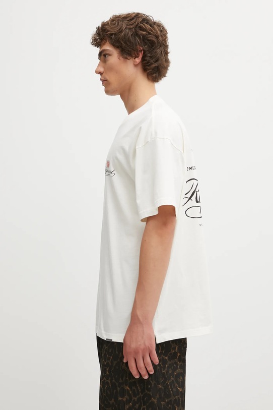Represent t-shirt bawełniany Grand Vintage Hand Drawn MLM100450 beżowy AW25