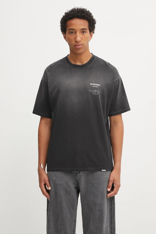 Represent t-shirt Revere Manor pozostałe czarny MLM100286