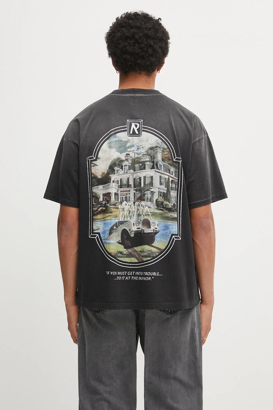 Odzież Represent t-shirt Revere Manor MLM100286 czarny