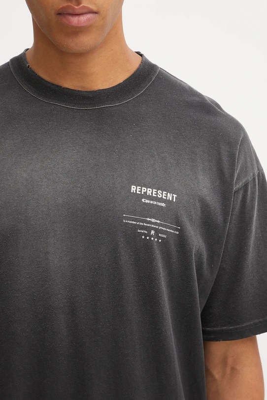 Represent t-shirt Revere Manor czarny MLM100286