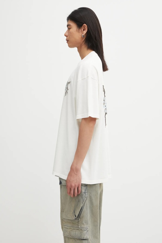 Represent t-shirt bawełniany Legacy Cherubs MLM100369 beżowy AW25