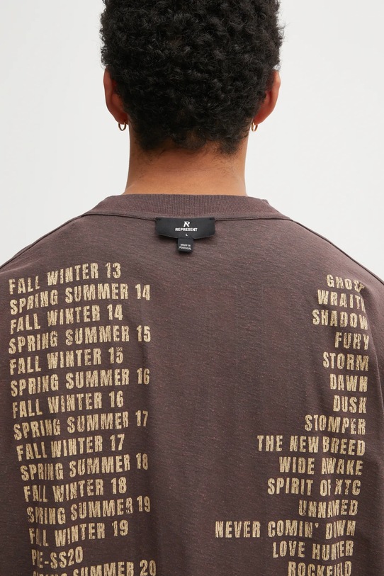 Represent reversible t-shirt Reversible Living Legacy Tour MLM100176