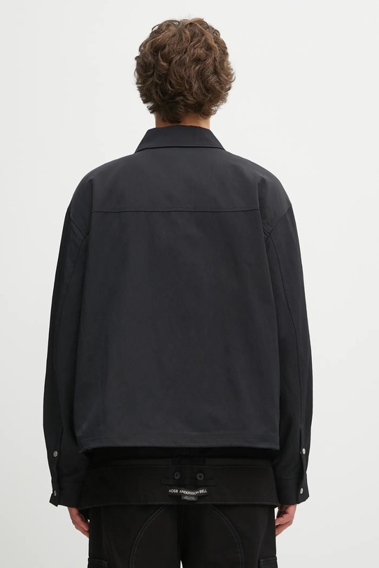 Odzież Represent kurtka Nylon Shirt MLM100110 czarny