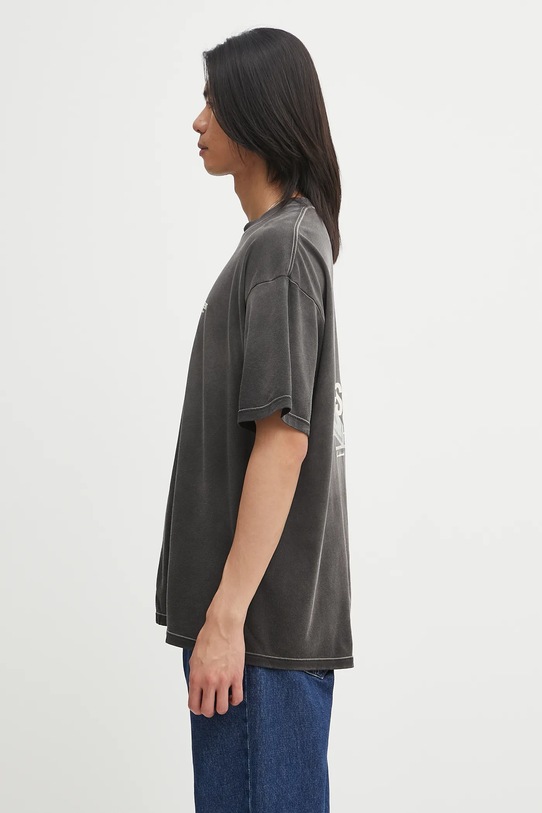 Represent t-shirt bawełniany Oasis Owners Club OCM100009 szary AW25