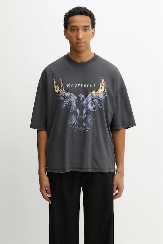 Represent reversible t-shirt Reversible Living Legacy Falcon MLM100679 gray