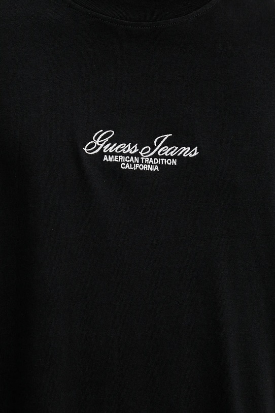 Bavlnené tričko Guess Jeans M5YI61.K8FQ4 čierna