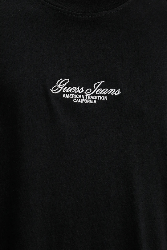 Бавовняна футболка Guess Jeans M5YI61.K8FQ4 чорний
