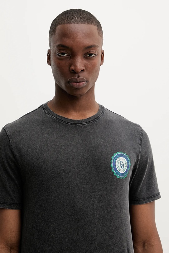 Guess Jeans t-shirt bawełniany szary M5YI04.K8HM0