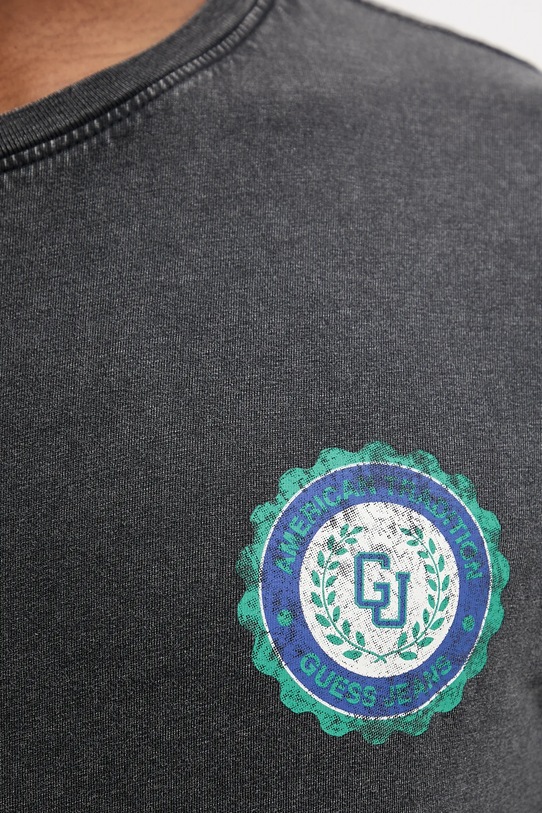 Guess Jeans t-shirt bawełniany M5YI04.K8HM0 szary