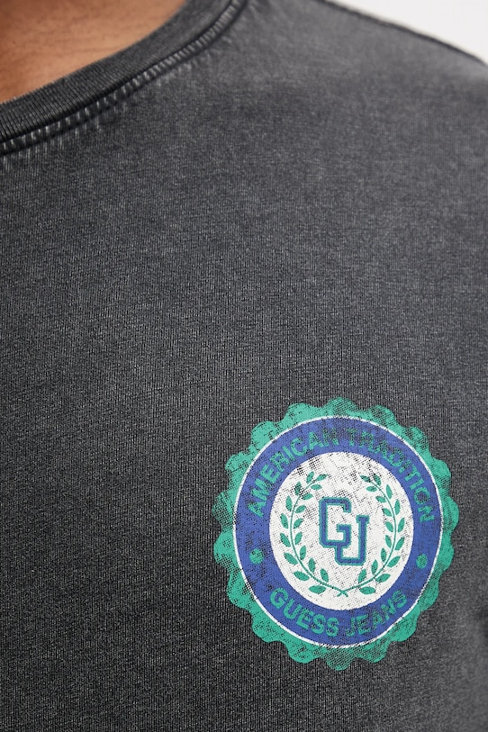 Guess Jeans t-shirt bawełniany M5YI04.K8HM0 szary