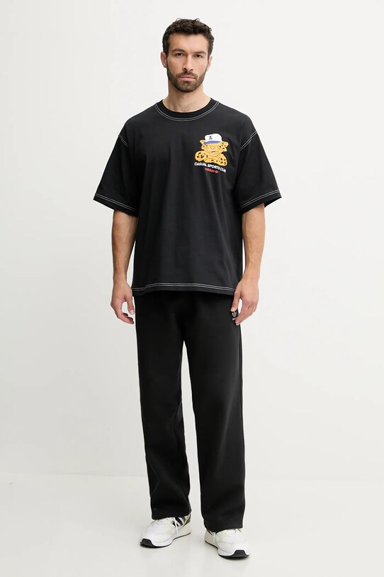 adidas Originals t-shirt bawełniany Graphic Os Ss T JW0159 czarny AW25