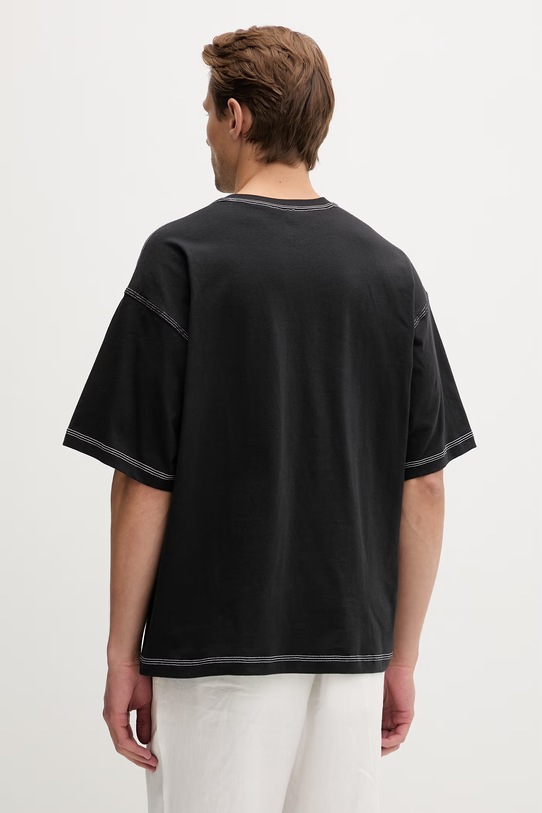 Дрехи adidas Originals тениска basic мъжки от памук Essentials JW0971 черен