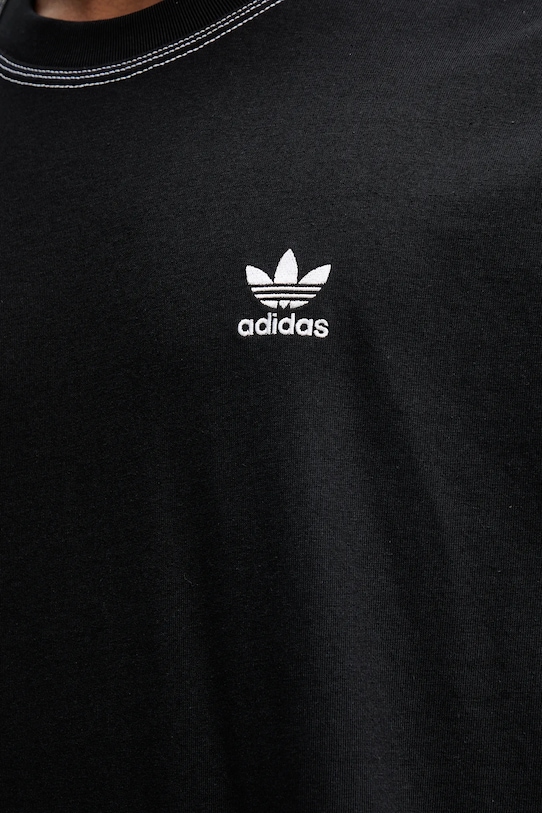 Бавовняна футболка adidas Originals Essentials JW0971 чорний