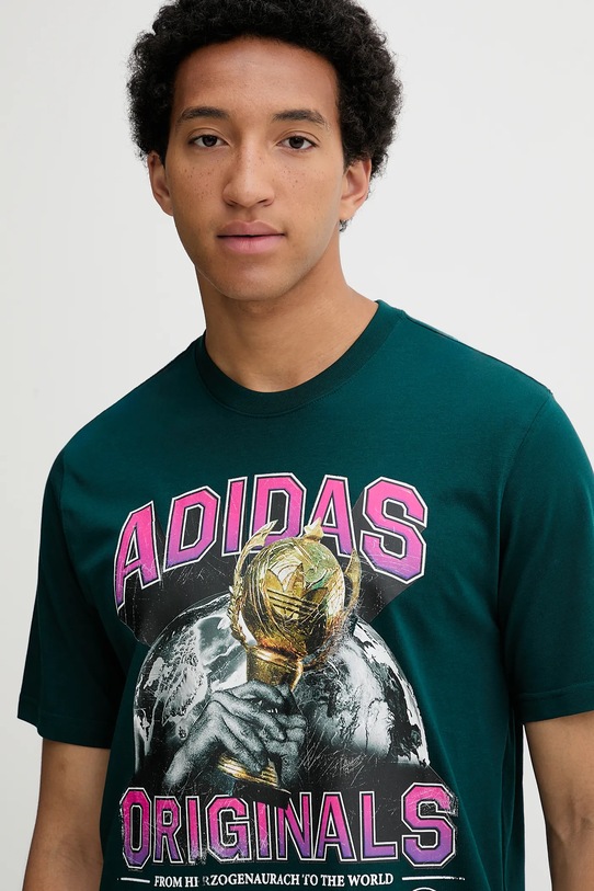 adidas Originals t-shirt Graphic Reg Sst zielony JW2974