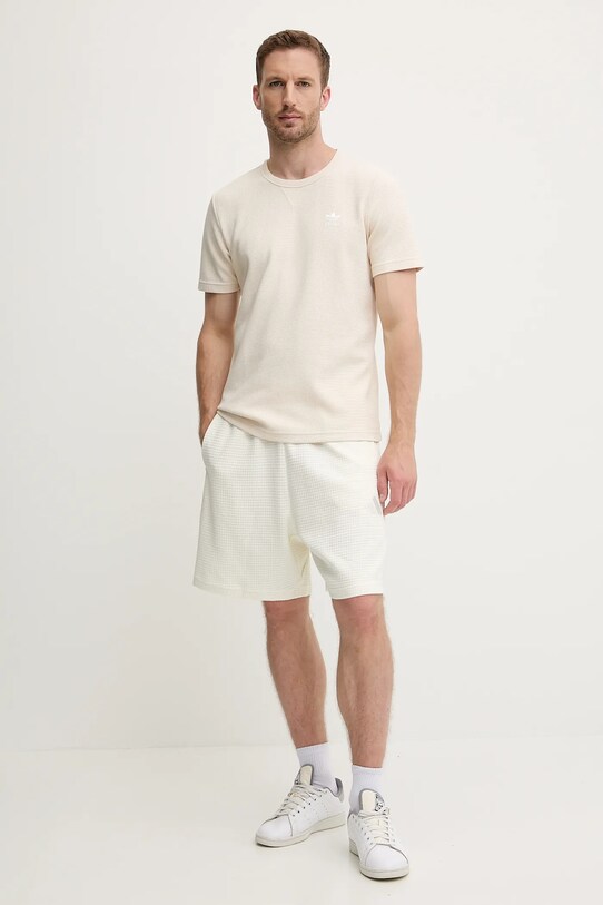 adidas Originals tricou Essentials JW3514 bej AW25