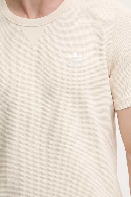 adidas Originals t-shirt Essentials JW3514 bézs