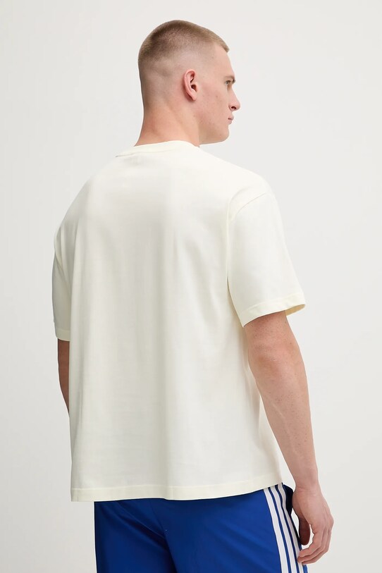 Ruházat adidas Originals t-shirt Originals Basketball Courtside Tee JW6640 bézs