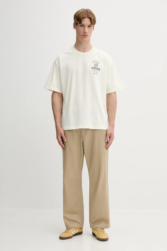 Μπλουζάκι adidas Originals Asd Fastbrk Tee JW6643 κίτρινο AW25