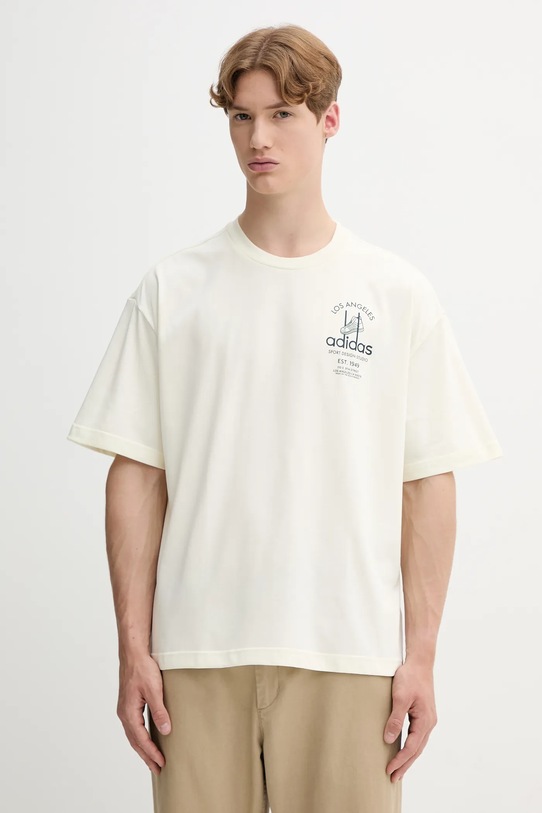 Ρούχα Μπλουζάκι adidas Originals Asd Fastbrk Tee JW6643 κίτρινο
