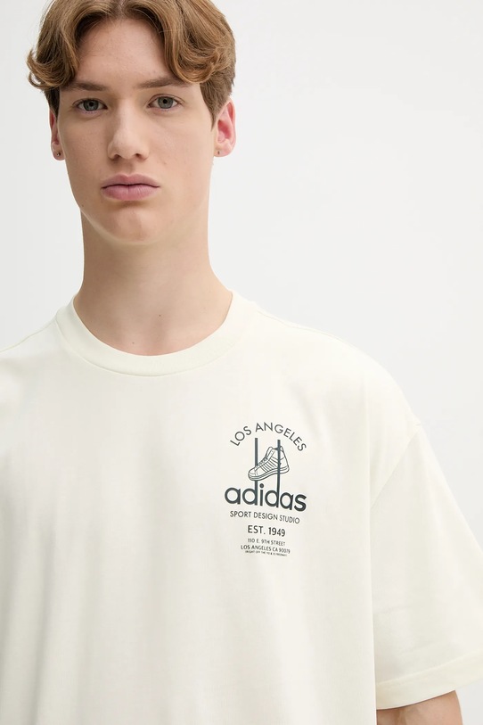Μπλουζάκι adidas Originals Asd Fastbrk Tee κίτρινο JW6643