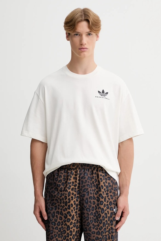 Odzież adidas Originals t-shirt Intercon Tee JW6648 beżowy