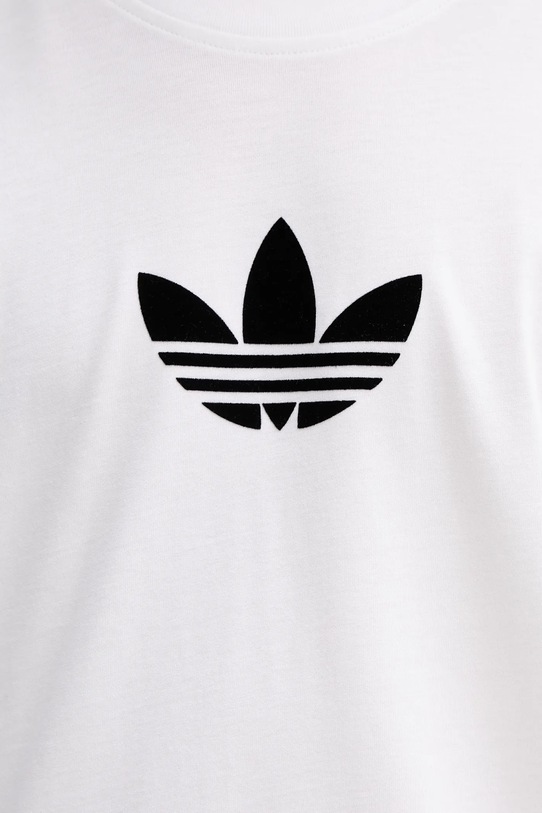 Памучна тениска adidas Originals Oversize Tee JX1515 бял