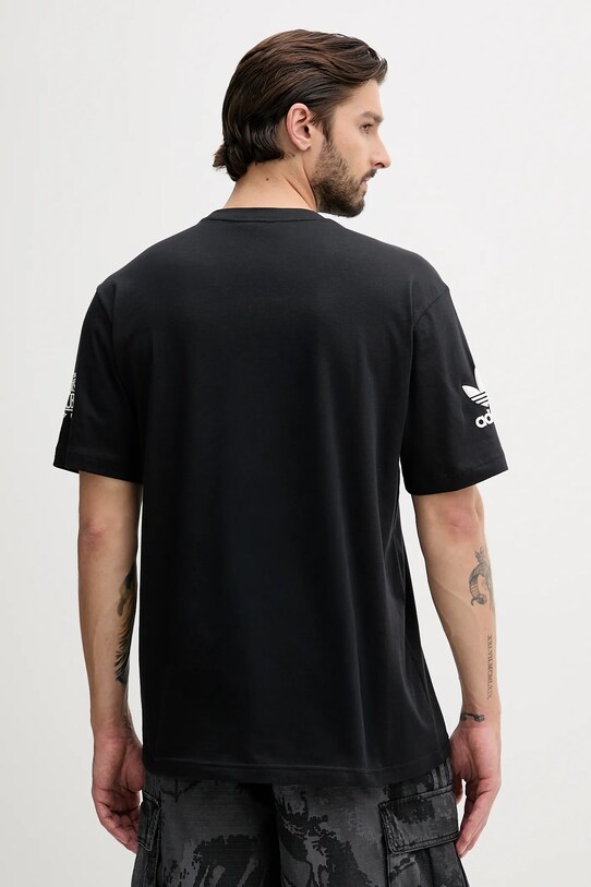 Ruházat adidas Originals pamut póló 90S Football Tee JX3064 fekete