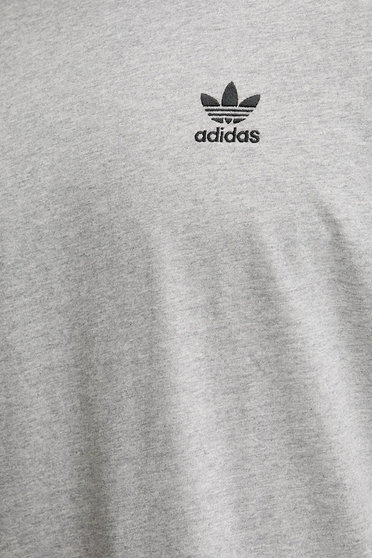 Βαμβακερό μπλουζάκι adidas Originals Oversize Tee JY1395 γκρί