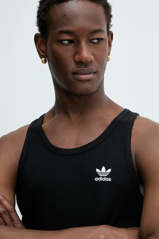 adidas Originals top Essentials negru KA0648