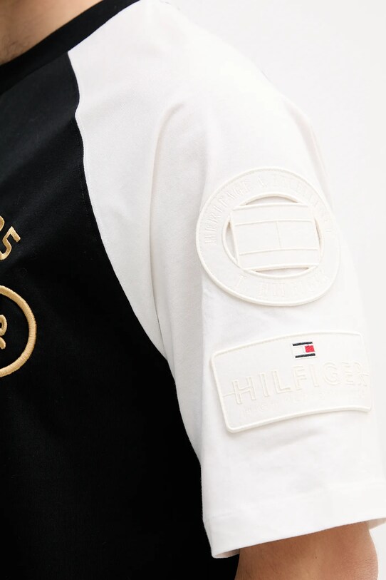 Bavlnené tričko Tommy Hilfiger x F1 THE MOVIE MW0MW41389 čierna