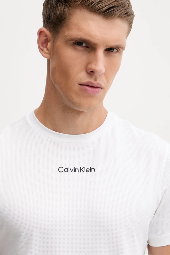 Tréninkové tričko Calvin Klein Performance bílá LVGMF5K101