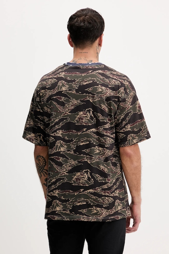 Одежда Хлопковая футболка Diesel T-BOXT-T22 A19343.0AJFJ зелёный