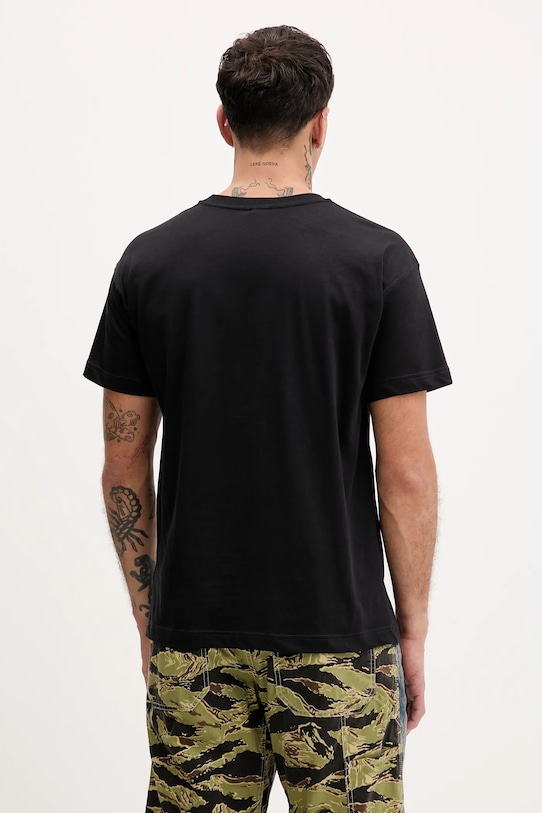 Одяг Бавовняна футболка Diesel T-NORM-T6 A19436.0PLAT чорний