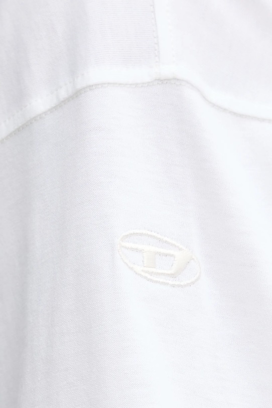 Diesel t-shirt bawełniany T-BOXT-T21 biały A19617.0PLAT