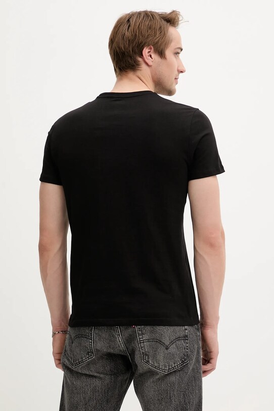 Odzież Diesel t-shirt bawełniany MICHAEL-D-BOX-3PACK 3-pack A17829.0LIAD czarny
