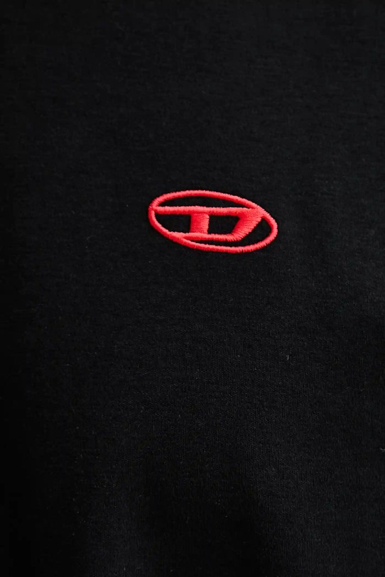 Diesel t-shirt bawełniany T-BOXT-T6 A18535.0AIJU czarny