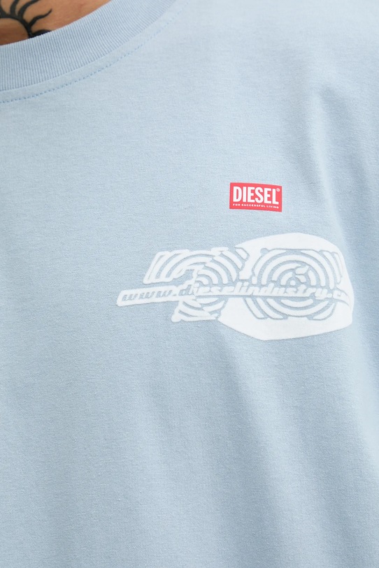Diesel t-shirt bawełniany T-BOXT-T23 A18731.0PLAT