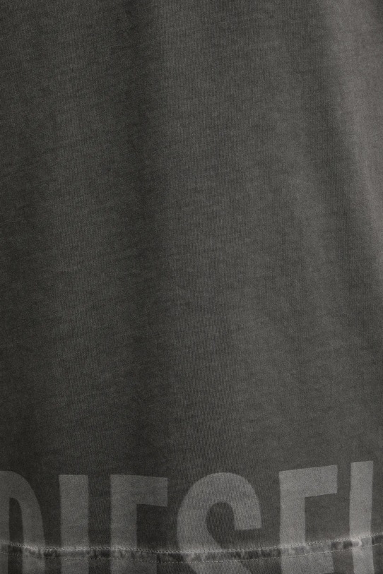 Diesel t-shirt bawełniany T-NORM-T7 A18739.0IKBQ szary