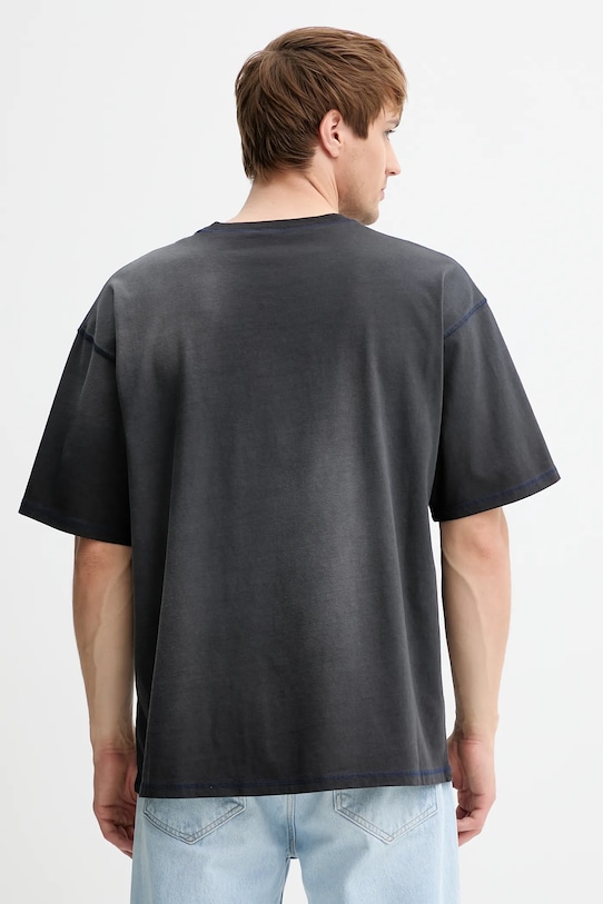 Odzież Diesel t-shirt bawełniany T-BOXT-T13 A19314.0KIBW szary