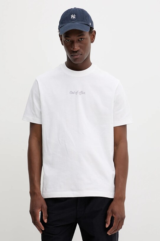 Odzież Marc O'Polo t-shirt bawełniany 5000006584 beżowy