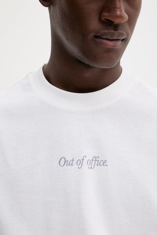 Marc O'Polo t-shirt bawełniany 5000006584 beżowy