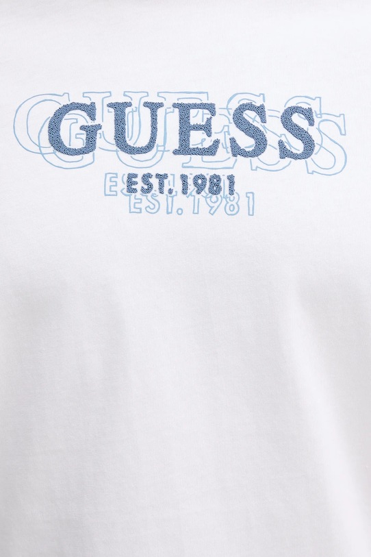 Guess t-shirt bawełniany M5BI05.I3Z14 biały