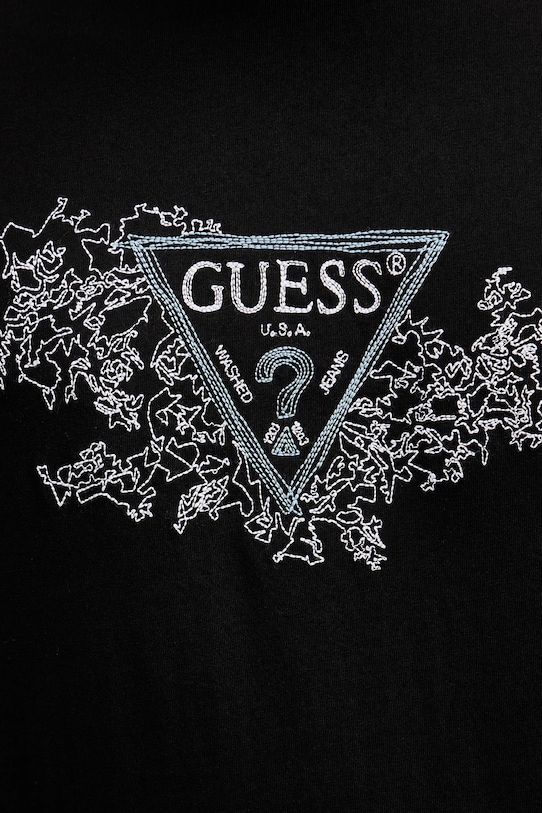 Bavlněné tričko Guess M5BI07.I3Z14 černá