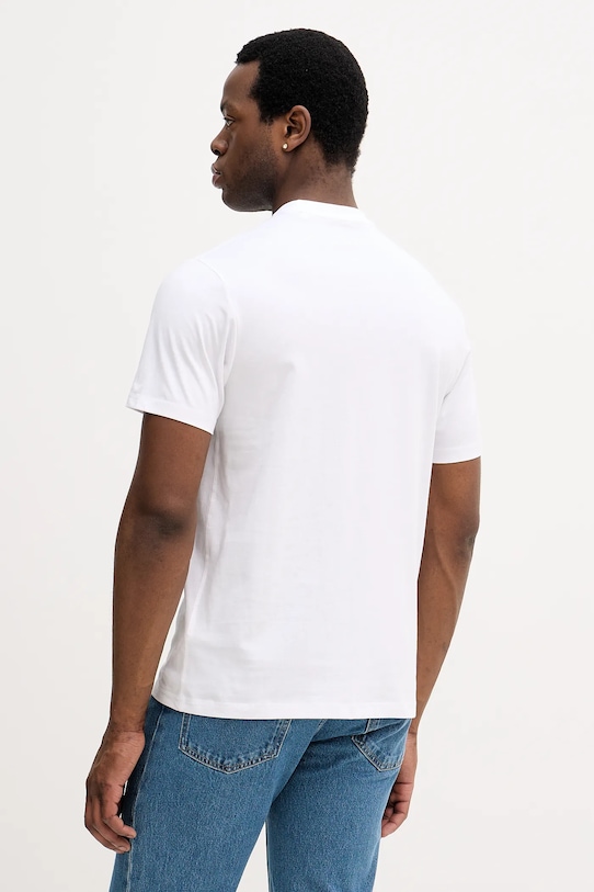 Ρούχα Βαμβακερό μπλουζάκι Guess M5BI09.K8FQ4 λευκό