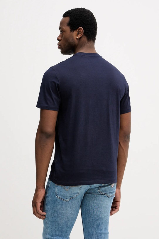 Odzież Guess t-shirt bawełniany M5BI15.K8FQ4 granatowy