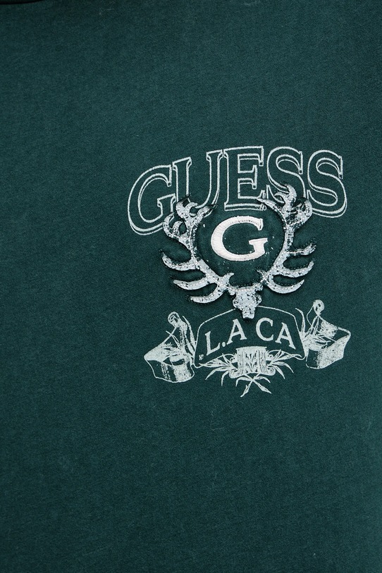 Guess t-shirt bawełniany M5BI61.KBZV1 zielony